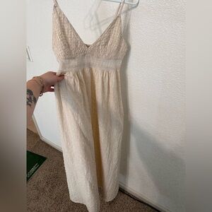 Chic Beige Maxi Dress